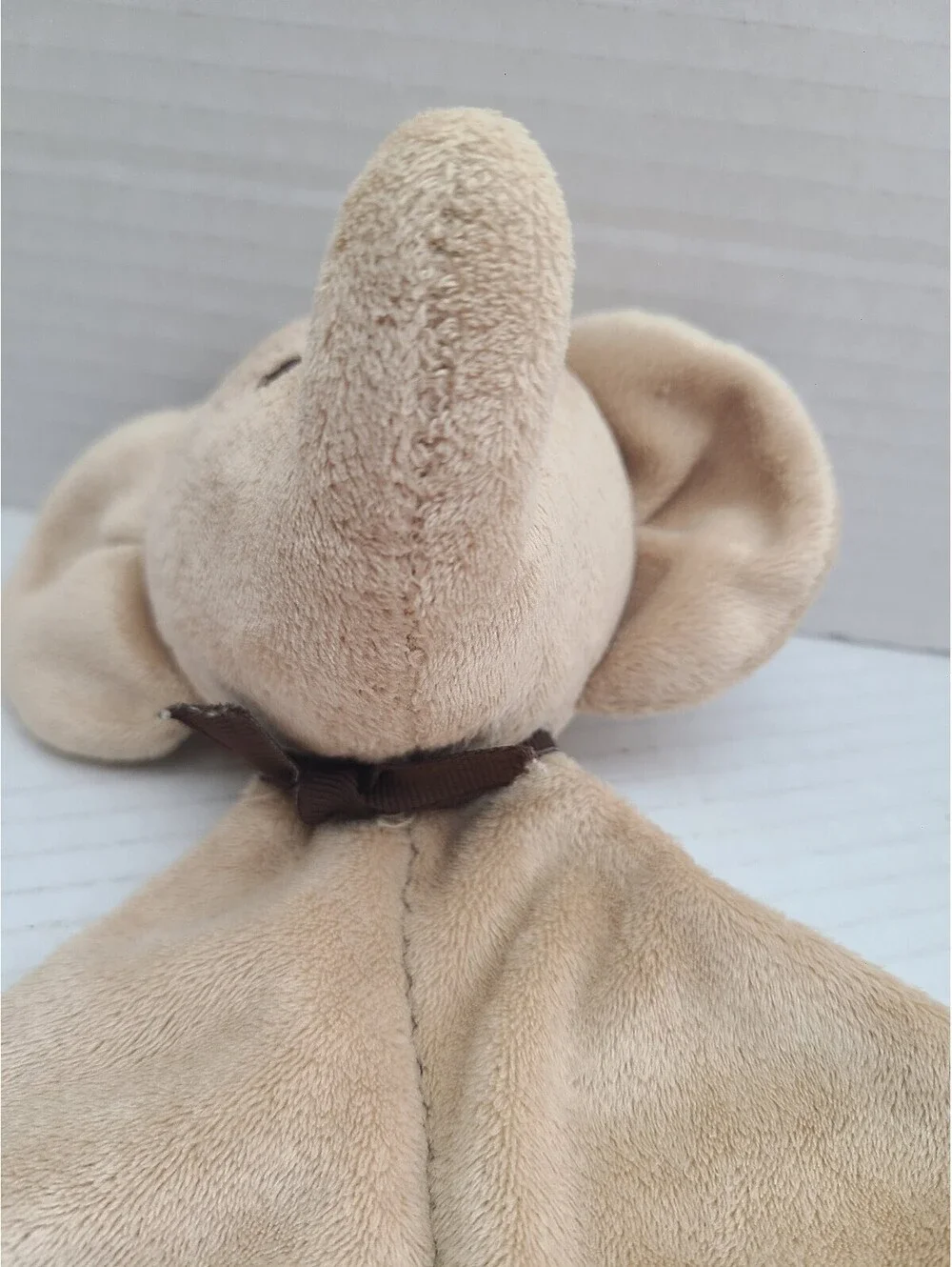 Carters Precious Firsts Tan Elephant Security Blanket Plush Lovey